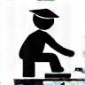 Icon representing career support.